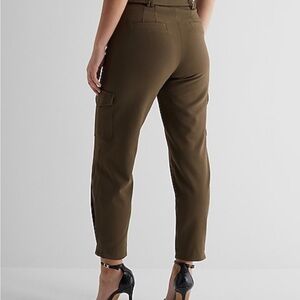 Super High Waisted Belted Cargo Pant